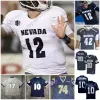 2020 Aangepaste Nevada Wolf Pack voetbalshirt NCAA College Dom Peterson Malik Henry Devonte Lee Avery Morrow Cole Turner Melquan Stovall