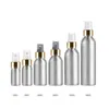 30 ml 100 ml 150 ml 250 ml Hervulbare flessen Salon Kapper Sproeier Aluminium spuitfles Reispomp Cosmetische make-up gereedschap Tqjgb