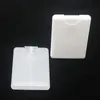 カード形状香水スプレーボトル卸売20ml PPプラスチック空の化粧品コンテナ補充可能なアトマイザーアルコールボトルXQFVR QMXAP