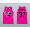 Aangepast Elke naam Elk team NOTORIOUS B.I.G.97 BAD BOY BASKETBALJERSEY NIEUW Alle gestikte maten S M L XL XXL 3XL 4XL 5XL 6XL Topkwaliteit