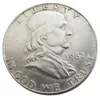 США 1962PD Франклин полдоллара ремесло посеребренная копия монеты латунные украшения украшения дома аксессуары2522