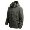 Winterjas Mode Jas Hoodies Camping Wandelen Heren Casual Waterdicht Windjack Heren Bovenkleding Kleding 240307