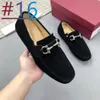 26 Modellmen Högkvalitativa herrskor Designer Loafers Röda platta skor, Bright Skin Snake Skin Bean Women's Shoes, Moccasins Men's Shoes 38-46