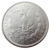 90% prata us morgan dólar 1895-p-s-o nova cor antiga artesanato cópia moeda ornamentos de latão decoração para casa acessórios272u