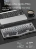 SUMREDA Alice67 Kit de clavier mécanique personnalisé en aluminium ergonomique sans fil Bluetooth jeu filaire rvb Swap 240309