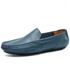 Dress Shoes Men's Spring 2024 Casual Korean Version Of Large Size Soft Sole Lazy Bean