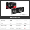 Nouveau ASRock AMD Radeon RX 6600 Challenger D 8GB Placa de vdeo RX 6600 GDDR6 128bit cartes vidéo GPU carte graphique de bureau PCIE4.0