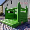 4.5x4.5m (15x15ft) Outdoor Activiteiten Opblaasbaar bruiloft Bouncer House Commercial Green Christmas Bouncy Caslte Party Moonwalk House voor volwassenen n kinderen1