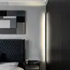 Modern LED -ljus minimalistisk hörn LED Wall Sconce Stair Bedroom Bedside Lamp inomhusbelysning2259