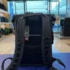 Designer Backpack Bag masculino Tumiis Inicial 2024 Nylon High Quality Men Bags Pacotes de laptop Travel Back Pack Alpha Limited Men's Roll Top 232702