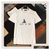 Koszule na świeżym powietrzu 2023 Summer Mens Designer T Shirt Casual Man Tees z literami Drukuj krótkie rękawy