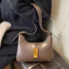 HBP Retro Solide Farben Design Mode Retro Frauen Handtasche 2024 Winter Pu Leder Unterarm Taschen Schulter Taschen Bolsas