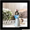 Party Decoration Angel Figurine Of Friendship Memorials Gifts For Owners A Drop Delivery Home Garden Festive Supplies Event Dh0Zr