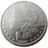 90% Silver US Morgan Dollar 1895-P-O Nowe stare kolorowe kopię kopiowania mosiężne ozdoby domowe akcesoria 3284