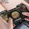 Kontrolery gier joysticks CH5 telefon komórkowy Trigger Fire Button Uchwyt strzelec gamepad joystick do pubg strzelanie do krawędzi AIM L1R1 Kontroler na iOS Android L24312