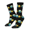 Men's Socks All Seasons Crew Stockings Finn Jake BMO Harajuku Crazy Hip Hop Long Accessories For Men Women Birthday Present