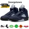Jump man 5 basketball shoes UNC Lucky Green 5s Aqua Georgetown Racer Blue Fire Red Stealth Sail Anthracite Michigan Concord Burgundy What The mens Trainers Sneakers