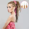 Zanaat Araçları 6pcs 0 75mm 0 5mm Dreadlocks Tığ kancaları Set Saç Uzantıları Dokuma İğnekleri Kilitleme İğne Aracı TP-302Y