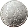 90% Silver US Morgan Dollar 1897-P-S-O NEW OLD COLOR Craft Copy Coin Brass Ornaments home decoration accessories285S