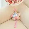 Girl Heart Pink Cherry Blossom Kuromi Five pointed Star Plush Bag Pendant Dormitory Decoration Key Book Bag Pendant