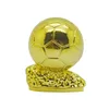 Golden Boot Top Soccer Award Mini Model La Liga World Football Metal Trophy Trophy
