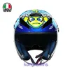 AGV K5 JET MOTORCYCLE HELME HALV Full fulla glasögon Anti Drop Beteckna Composite Fiber Man