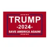 2024 Campagna Flag Trump Banner US Bands Mantieni l'America Great Again di nuovo Ivanka Household Garden Supplies 0422