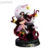 Action Toy Figures Anime Figur 32cm GK för Demon Slayer Kamado-Nezuko Blood Demo Art Statue Action Figur Collection Model Kid Toy LDD240312