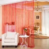 String Curtains Patio Net Fringe For Door Screen Windows Divider Cut To Size String Curtain Shiny Tassel Line Curtains266Z