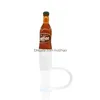 Pailles à boire Fast DHS ou Fedex 200pcs modèle personnalisé St Toppers Charms Sile Caoutchouc Er Dust Plug Fit pour les enfants décoratifs de 8 mm P Dhtjc