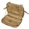 Bags Molle Military Pouch Bag Medical EMT Tactical Outdoor Emergency Pack Camping Hunting Accessories Utility Multitool Kit EDC Bag