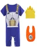 Erkek Boy Appers Giysileri Yenidoğan DBZ Karikatür Kıyafetleri Bebek Anime Cosplay Tulum Toddler Pamuk Playsuit Kostüm 2103095783879