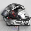 AGV K5 남성과 여성을위한 결함 이중 렌즈 전체 헬멧 오토바이 주행 헬멧 53 Qibb