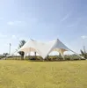 Large Outdoor Marquee Canopy Tent Poartable Beach Camping Sunshade Canopy Foldable Aluminum Peg and Pole Shelters Tent