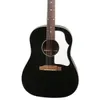 J45 Ebony Acoustic Guitar f/s som samma av bilderna