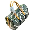 24SS Femmes Designer De Luxe Camouflage Totes Classique Fleurs Sacs À Main Shouder Bandoulière Dames Sacs À Main Avec Pochette En Métal Original Bourse Pochette