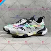 Designer Triple-S Track 3.0 Chaussures Casual Baskets Noir Vert Transparent Cristal D'azote Semelle Extérieure 17Fw Chaussures De Course Hommes Femmes Baskets En Plein Air 542 616