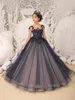 2024 vestidos da menina de flor tule beading appliqued pageant vestidos para meninas primeira comunhão vestidos crianças