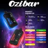 VS OZI GEM BAR PULSE 18000 PUFF VOLLEDIGE SCHERM DUEL MESH Coil World's eerste 5-niveau aanpassing Meloso wegwerp VAPE Device Luchtstroomregeling Power Turbo-modi e-sigaret