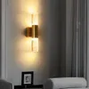 Modern Akrilik Kabarcık 6W LED Duvar Lambası Siyah Altın AC100-240V Kristal Etkisi Vanity Sconce Işık Yatak Odası Banyo Staircase257s