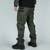 Calça tática masculina militar, forças especiais, combate, multibolso, vestível, caça, carga, caminhadas ao ar livre, casual 240229