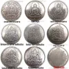 China Coin 8pcs Fengshui Buddha Good Luck Coin Craft Mascot303Q