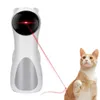 Engraçado gato laser infravermelho brinquedo portátil automático teaser led gatinho treinamento interativo divertido multi-ângulo robô carga usb 240229