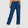 Women's Pants Straight Women Comfortable And Breathable Sweatpants Wide Leg Loose Bottom Joggers Work Clothes