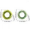 Dekorativa blommor Festival Door Wreath Eye Catching Long Term Usy Perfect for Celebration