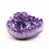 1pcs Amethist Cluster Geode Quartz Uruguary Topkwaliteit Donker Paars Amethist Grote Amethist Kristal Geode Cluster Home Decor T2007206F