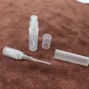 50 x 2ml 3ml 5 ml puste plastikowe butelki perfum mgły sprayowe napełnienie butelka Mała testowa próbka pojemnik fiolka Atomizer perfumy xfcxv