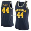 Nikivip Michigan Wolverines College Jaaron Simmons Jalen Rose Jaron Faulds 44 Maglie da basket Uomo cucito personalizzato Qualsiasi numero Nome