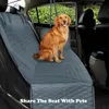 Coprisedile per auto per cani Visualizza Mesh Impermeabile QET CARRIER Tasche per tappetino per sedile posteriore per auto e protezione per cuscino per amaca con cerniera263T