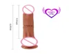 Lifelike 768 Polegada massageador vibrador realista brinquedo à prova dwaterproof água flexível mulher prazer adulto 2106182111148